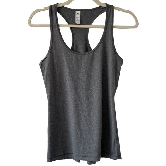 Yogalicious Grey Racerback Tank Top Size Small - Picture 1 of 4